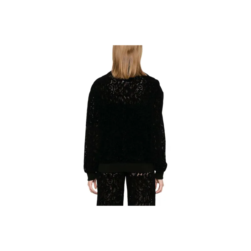 MOSCHINO Lace Bomber Jacket-2