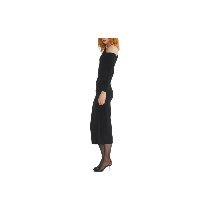 ARITZIA Wilfred Brielle Dress Long-Sleeved Dresses Women's BLACK/Black-4