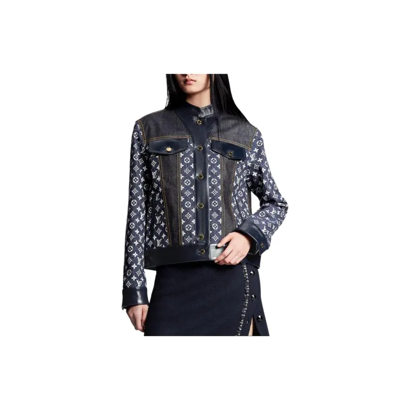 LOUIS VUITTON Monogram Denim Jacket-3