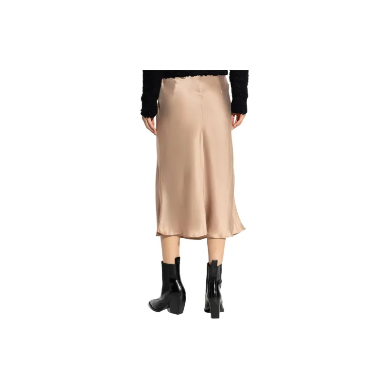 Blumarine Bias Cut Mid Rise Skirt-3
