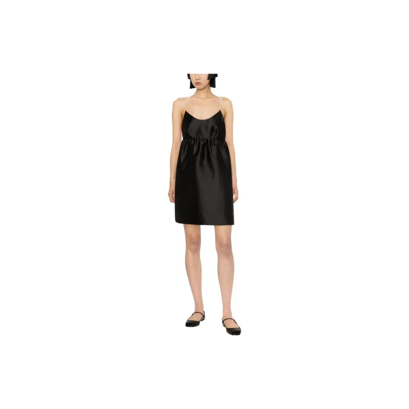 Sandro Slip Dresses Women's Black-1