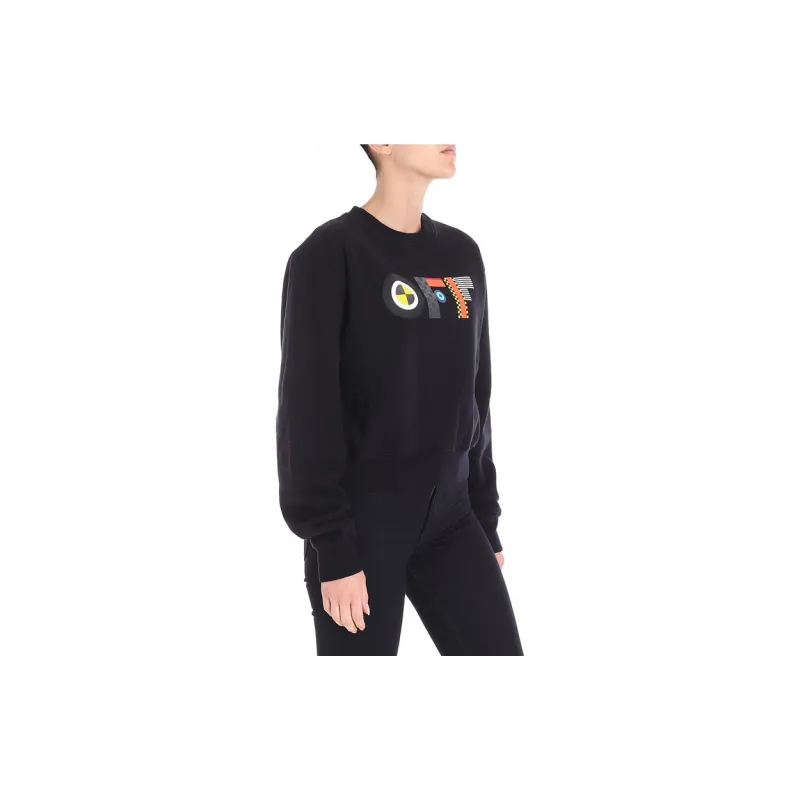 OFF WHITE Sweatshirts Women's Black-2