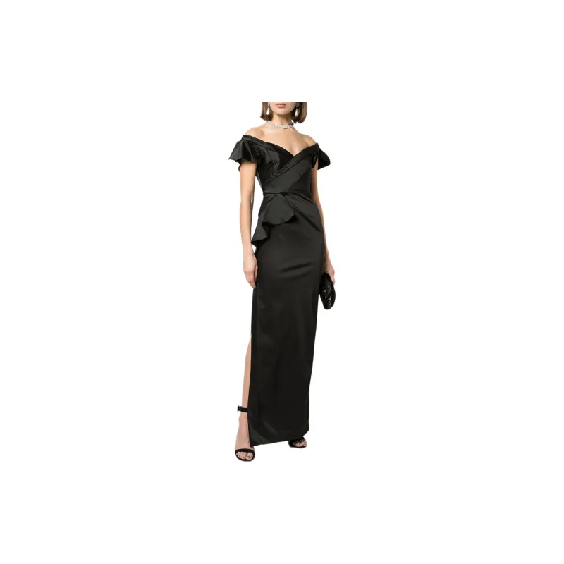 MARCHESA NOTTE Sleeveless Dress Women's Black-2