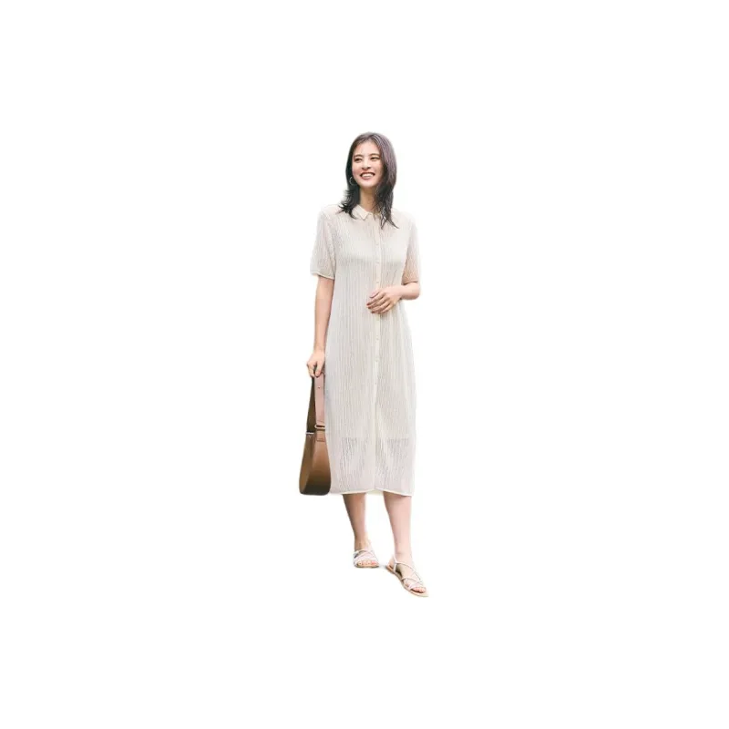 UNIQLO Short Sleeved Dresses Women's-1