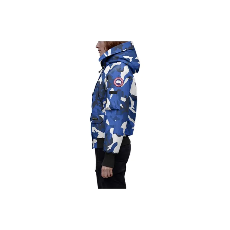Canada Goose Down Jacket Coat Women's Blue-3