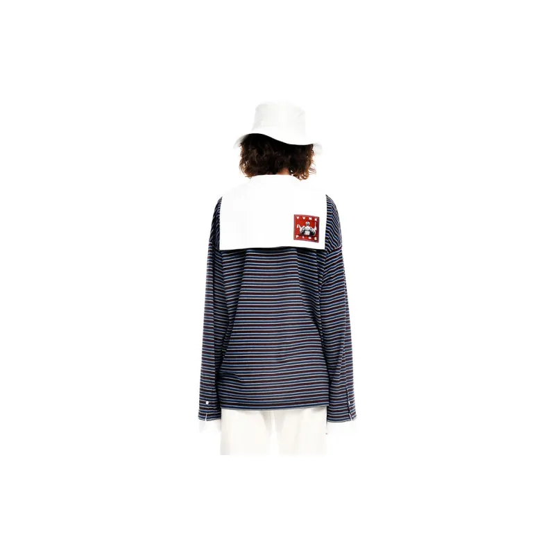 VVNK JANE PLUS T Shirt Women's Print Blue-1
