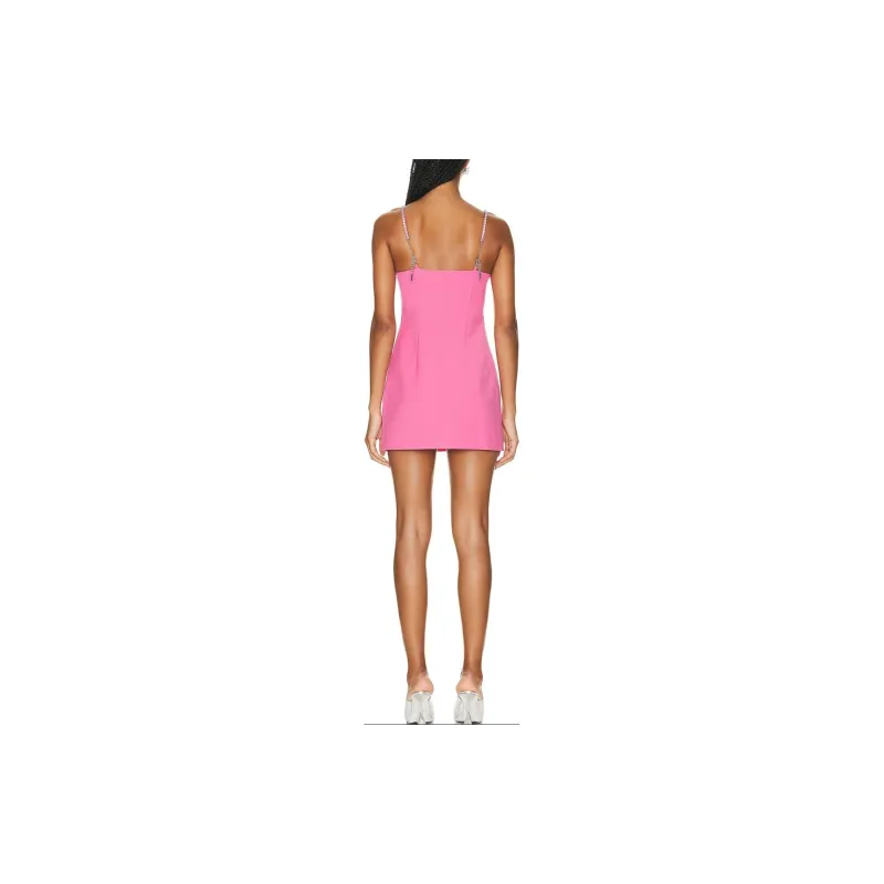 AREA Slip Dresses Women's Pink-3