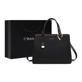 C°BANNER Cow Leather With Synthetic Leather Shoulder Bag, Crossbody Bag, Mom Handbag Women's