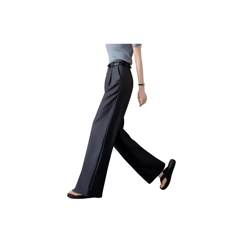 Mo Han Yi Mei Casual Pants Women's Dark Gray-3