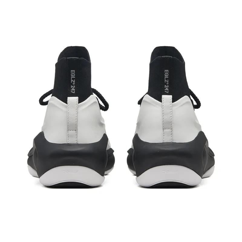 EQLZ EQUALIZER Cushioned Slip Resistant High Top Basketball Shoes Unisex Solar Eclipse-3