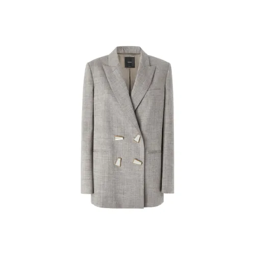 PINKO Elice Double-Breasted Buttoned Blazer