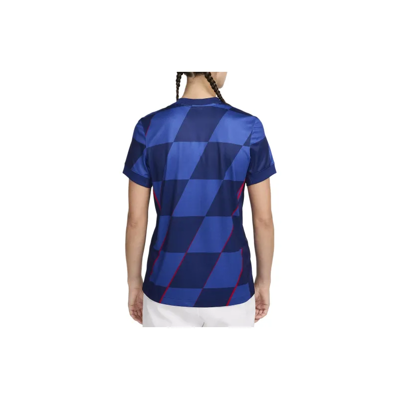 Nike Croatia 2024/25 Stadium Away Soccer Jerseys Women's Extra Royal-3