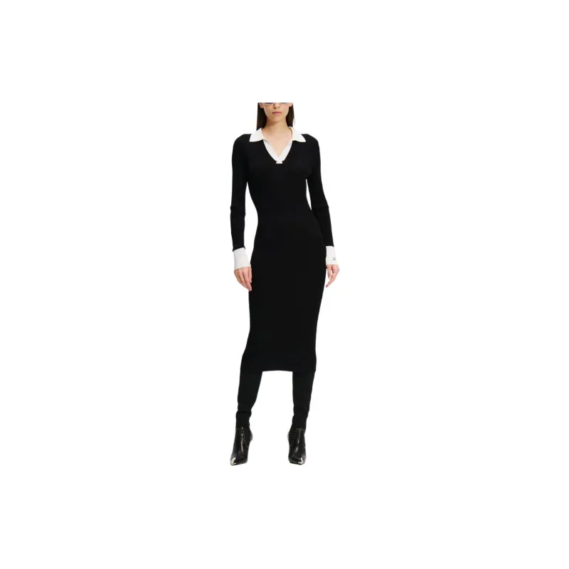 Karl Lagerfeld Essential Polo Dress-2