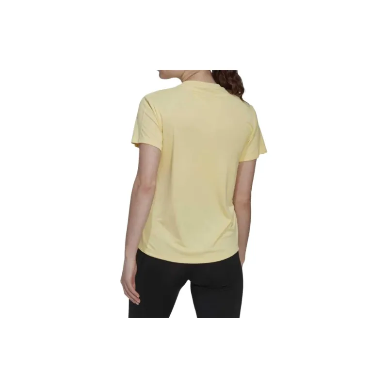 Adidas Regular T Shirt Women's Yellow-3