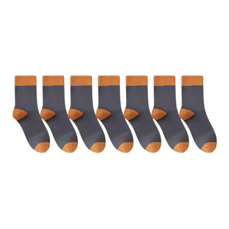 Lan Miao Mid Calf Socks Men's 7 Pack-14