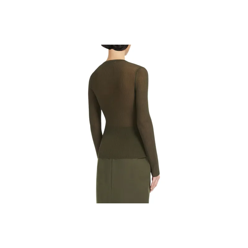 MaxMara Sweater Women's Olive Green-2