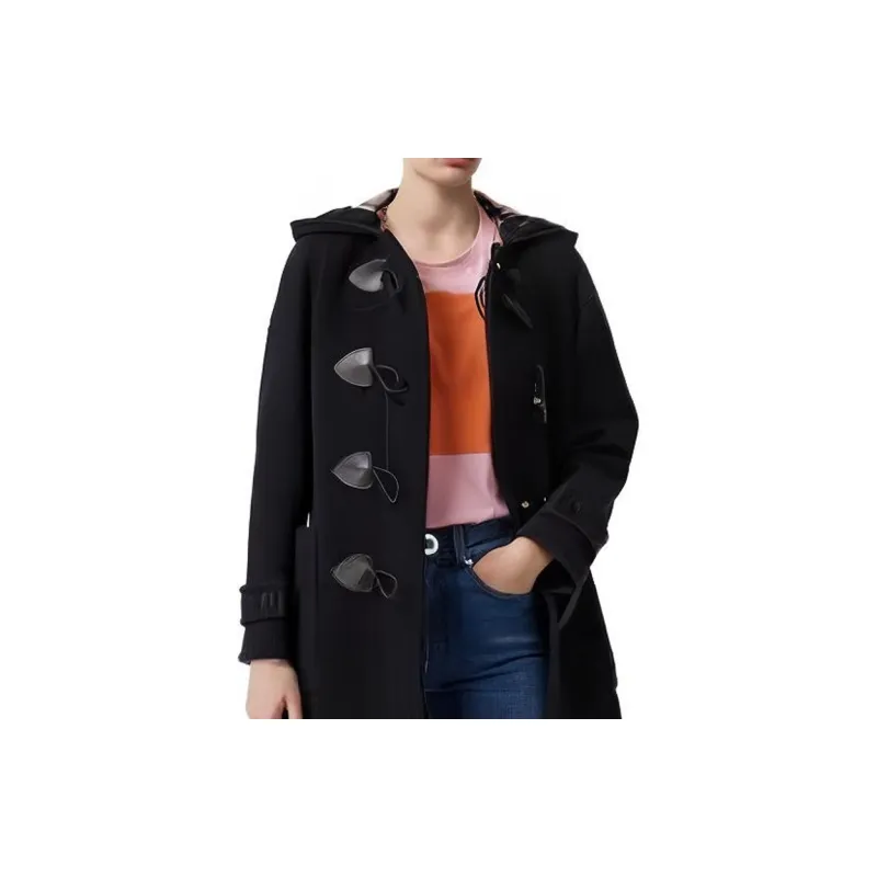 Burberry Coat Women's Marine Blue-2