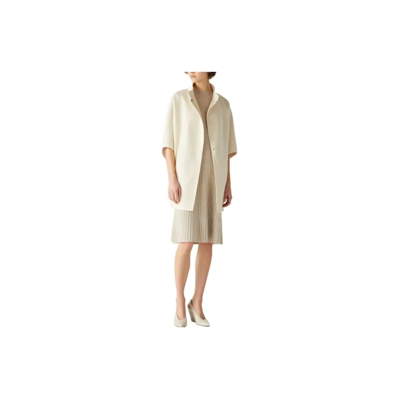 Loro Piana FW24 Sleeveless Dress Women's Beige-2