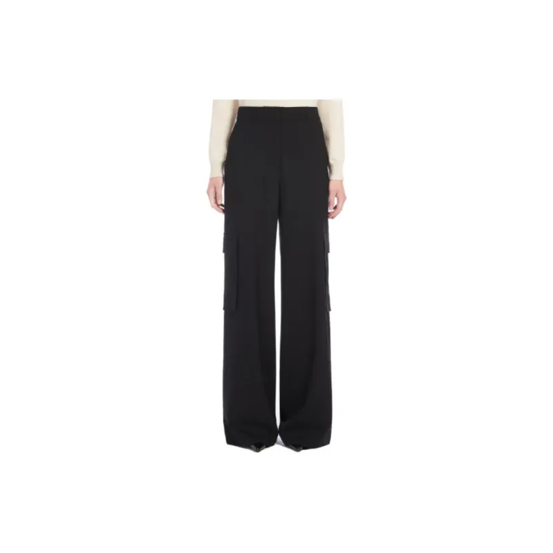 MaxMara Studio Ghiera Straight Leg Trousers-1