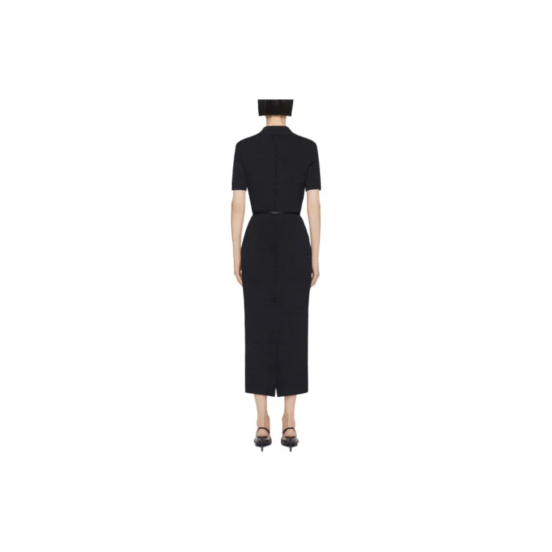 GIVENCHY FW24 Short Sleeved Dress Women's Black-2