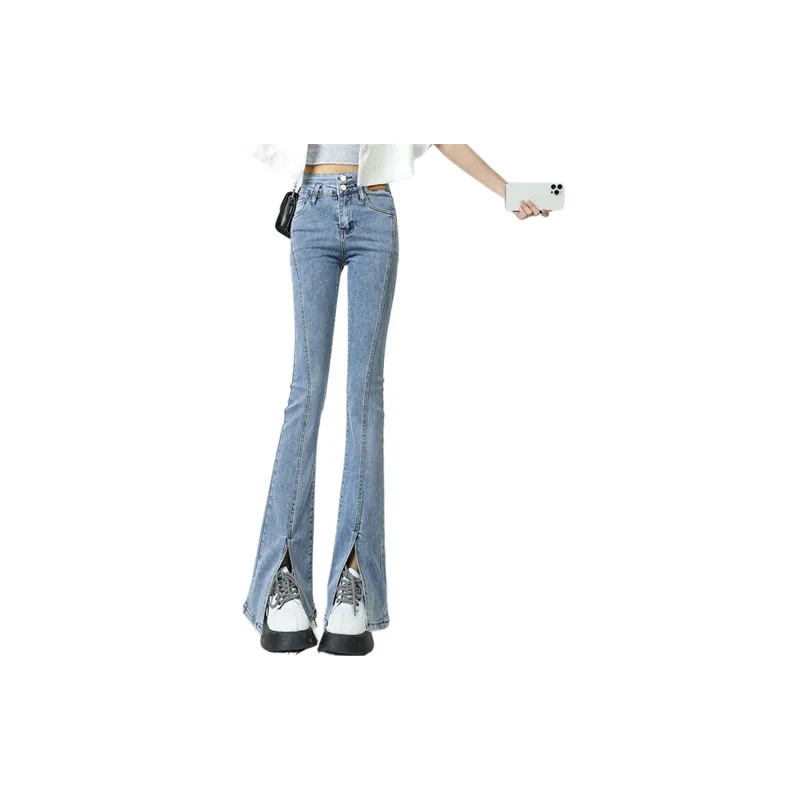 Ya Sheep People Jeans Women's Vintage Blue-1