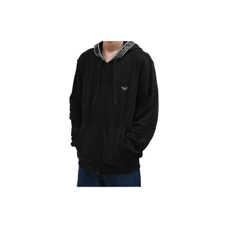 EMPORIO ARMANI Jackets Coats Men's Black-3