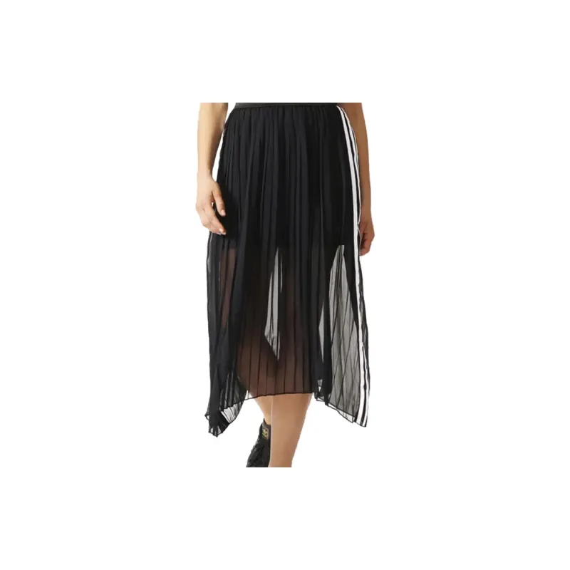Adidas Originals Casual Long Skirts Women's Black-2