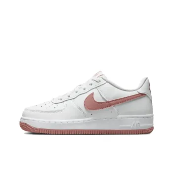 Nike Air Force 1 Low Summit White Red Stardust GS
