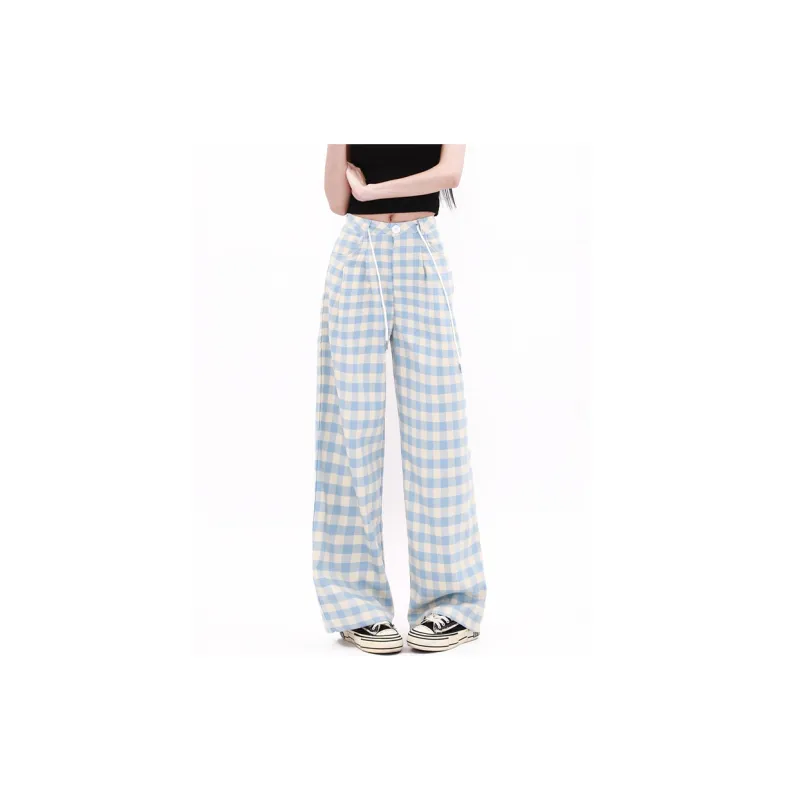BDGU Casual Pants Women's Blue-6