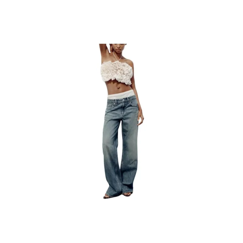 ZARA Camisoles Women's White-2