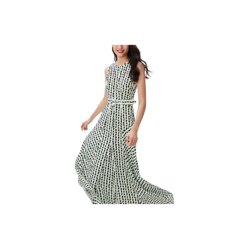 DVF Diane Von Furstenberg SS24 Sleeveless Dress Women's Multicolor-4
