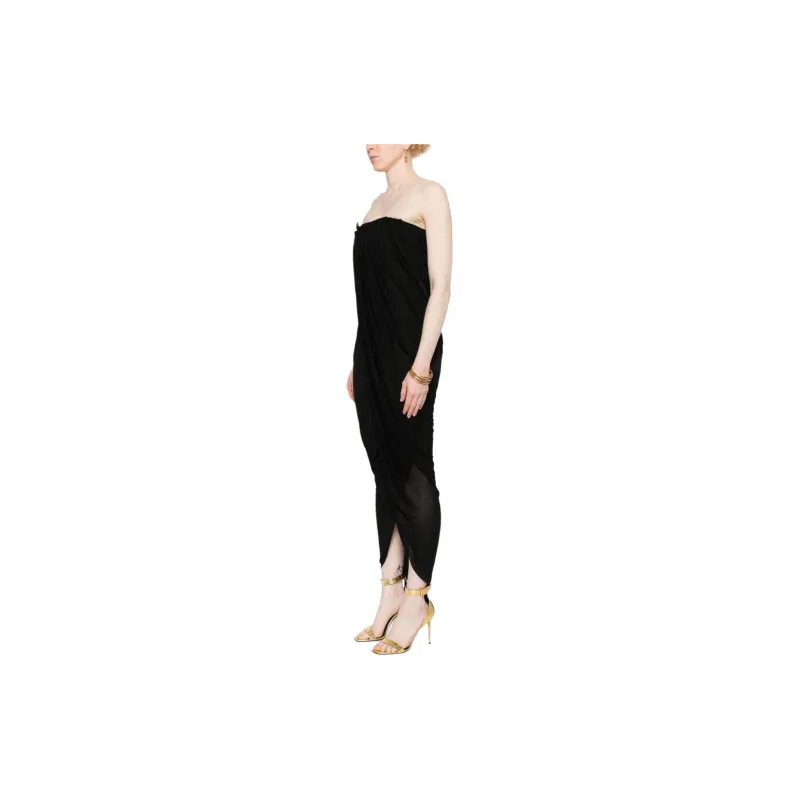 Blumarine Butterfly appliqué Maxi Dress-3