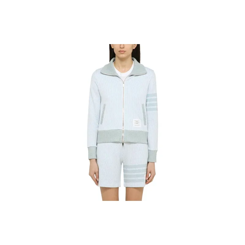 THOM BROWNE· Jackets & Coats Women's Blue-3