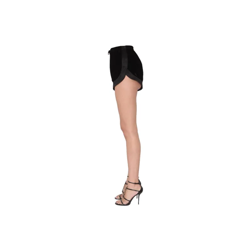SAINT LAURENT Casual Shorts Women's Black-4