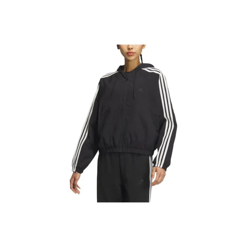 Adidas 3-Stripes FW24 WOVEN JACKET Jackets Coats Women's Black-1