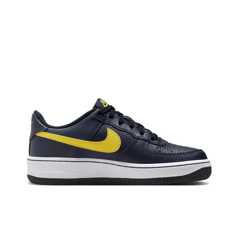 Nike Air Force 1 Low GS Black Yellow-1