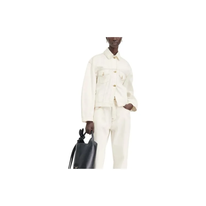 Jacquemus La Veste De Nîmes 'Off White/Tabaccco'-1
