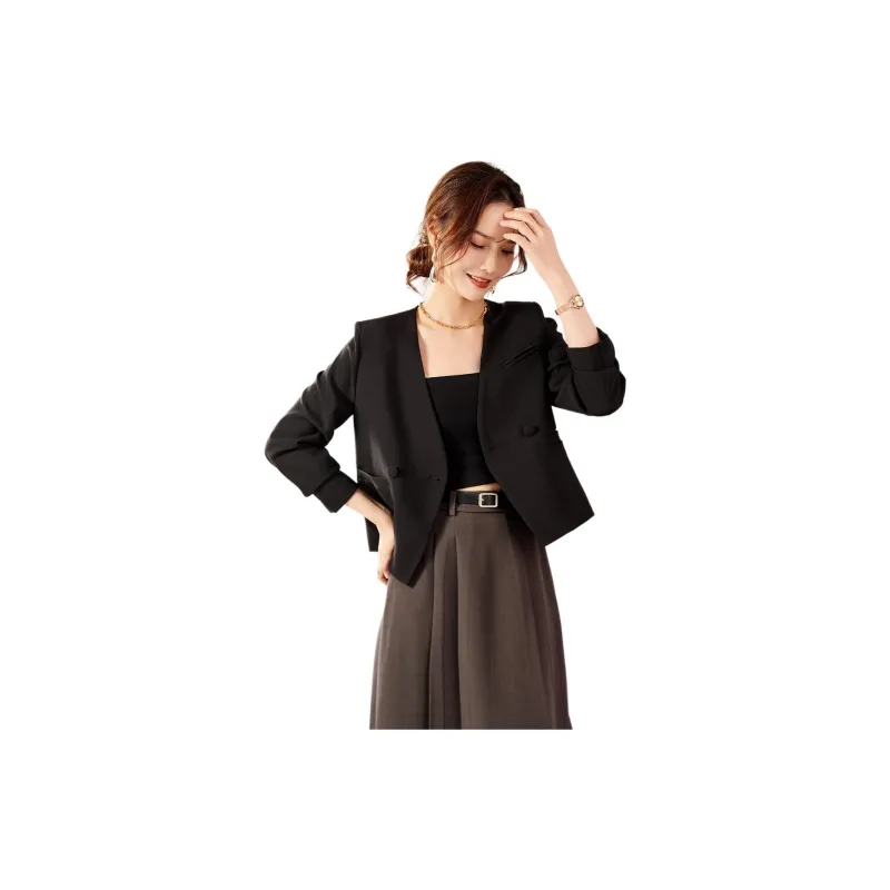 TERRE BLEUE Business Suit Women's Black-2