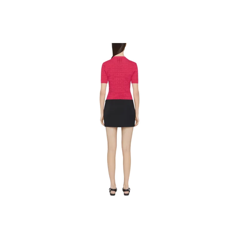 GIVENCHY SS24 Knitwear Women's Raspberry-2
