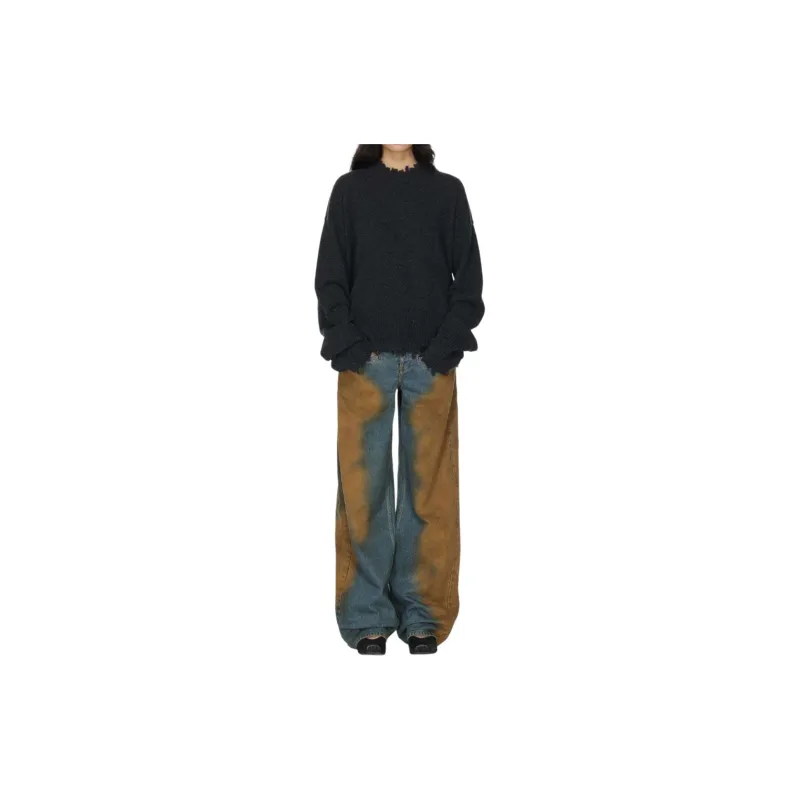 UMA WANG Ball Wide leg Jeans-2