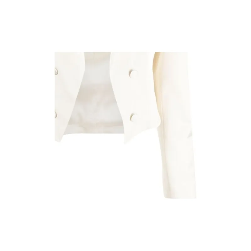 Polo Ralph Lauren Satin weave Cropped Blazer-4