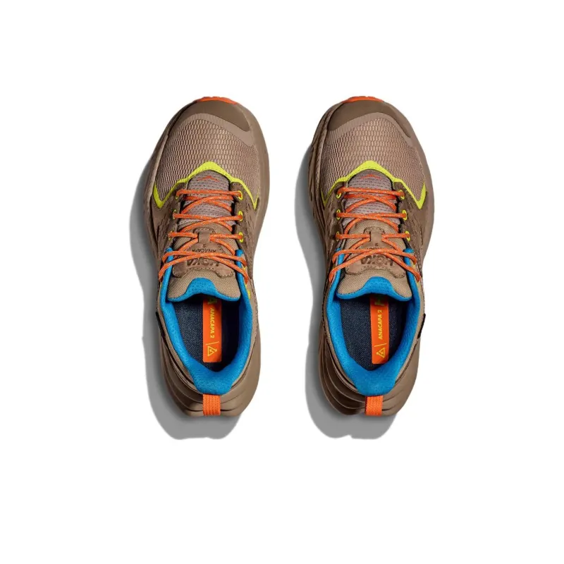 HOKA ONE ONE Anacapa 2 Low Cushioning, Wear Resistant Low Top Kids' Running Shoes Brown Kids'-3