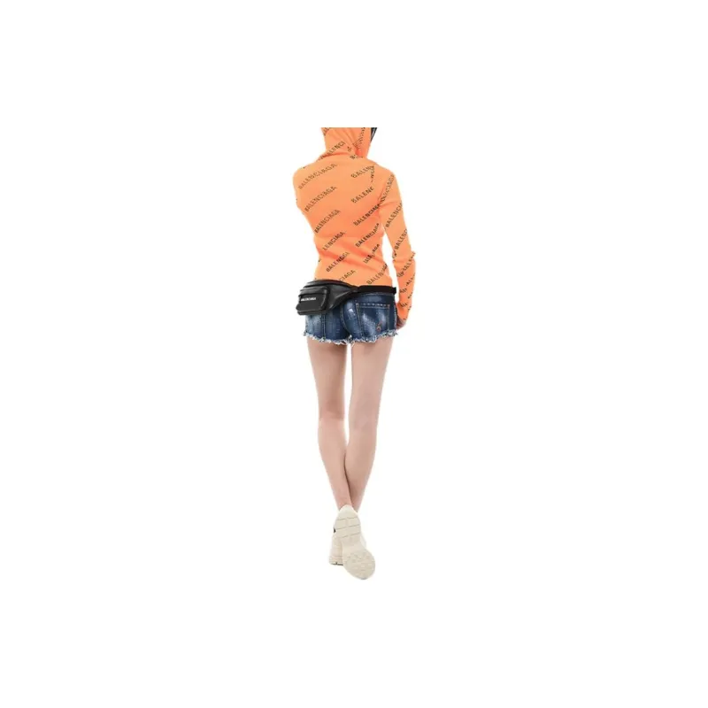 Balenciaga Sweater Regular Women's Orange-5