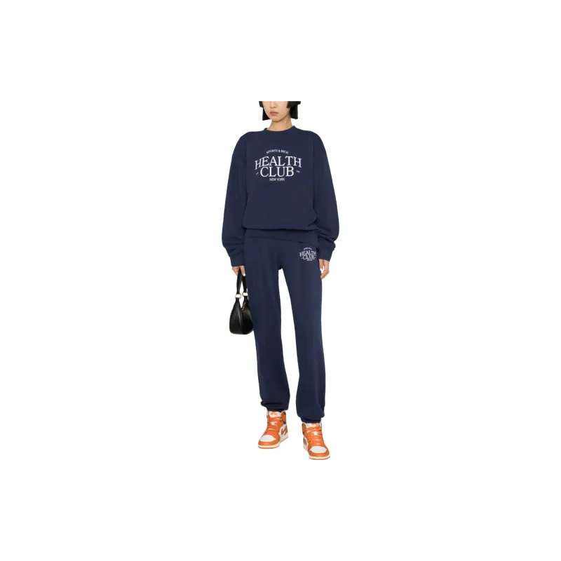 SPORTY & RICH Slogan print Sweatshirt-2