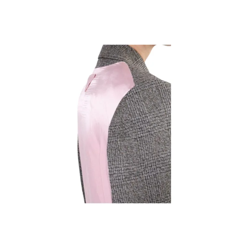 PRADA Prince Of Wales Checked Blazer-4