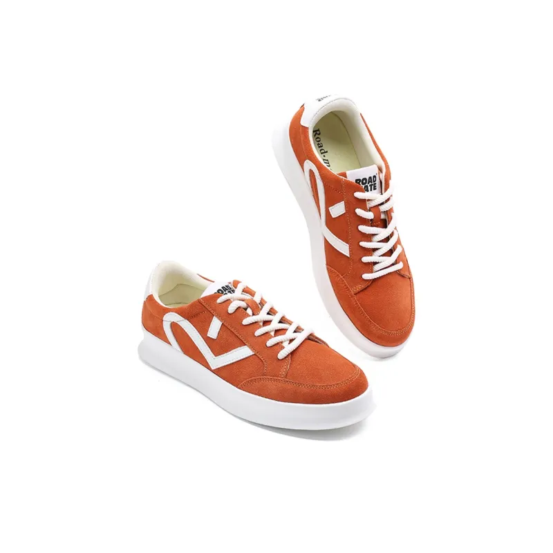 Road Mate Low Top Skateboard Shoes Women's Orange Red-2