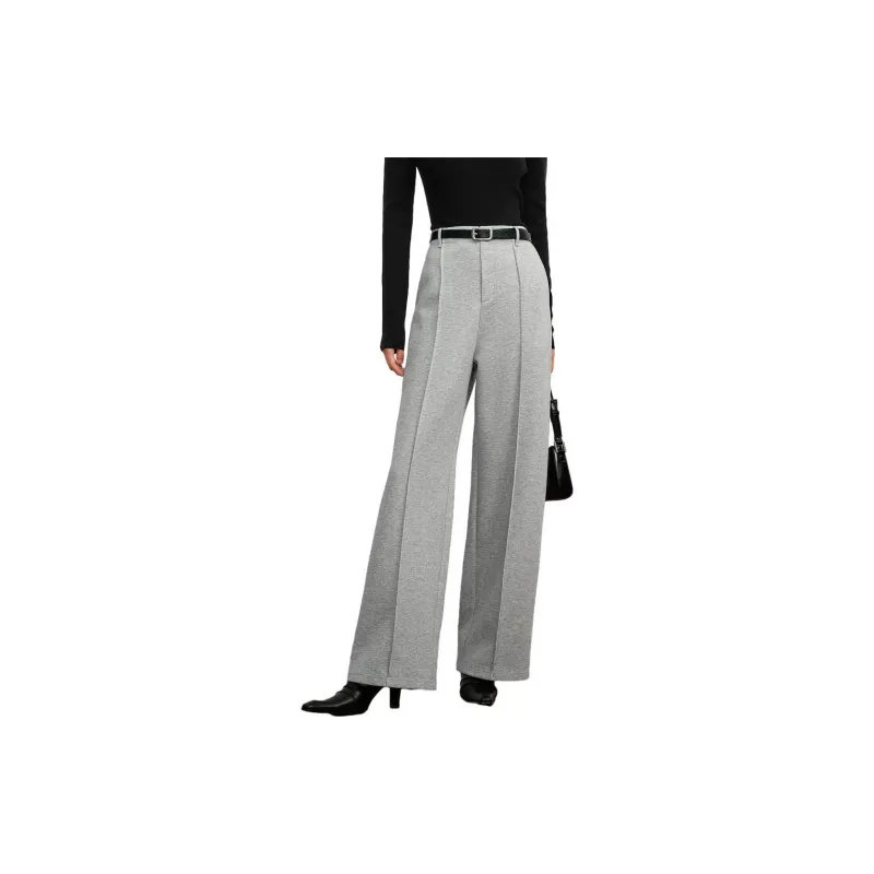 JZ Juzui Casual Pants Women's Light Gray-1