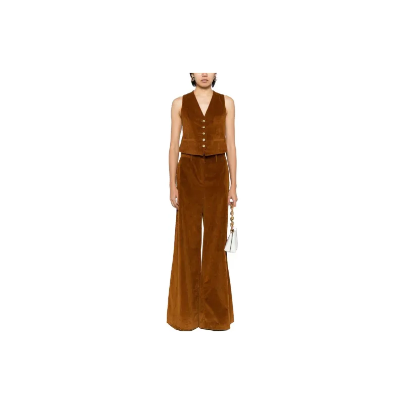 Rosetta Getty Corduroy Wide leg Trousers-1