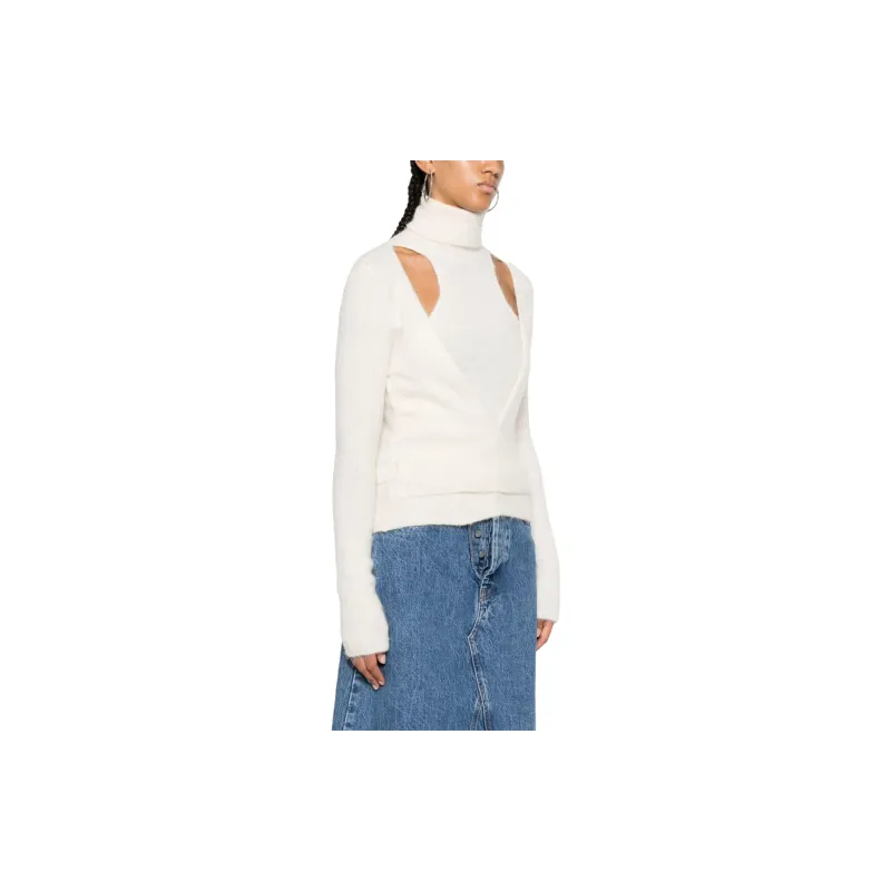 GANNI Shirts Women's White-3