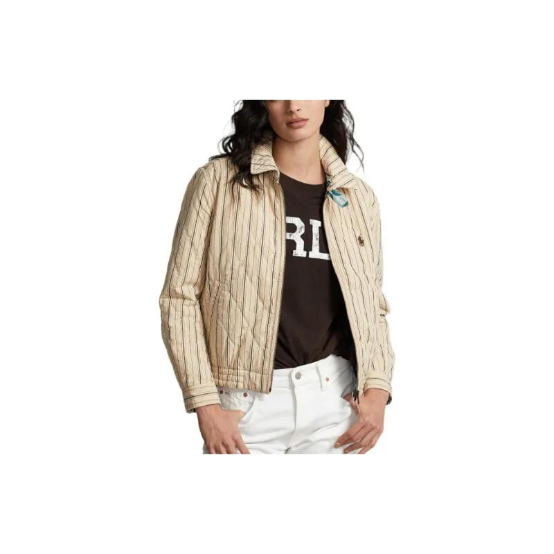Polo Ralph Lauren SS23 Puffer Jacket Women's Ecru-1